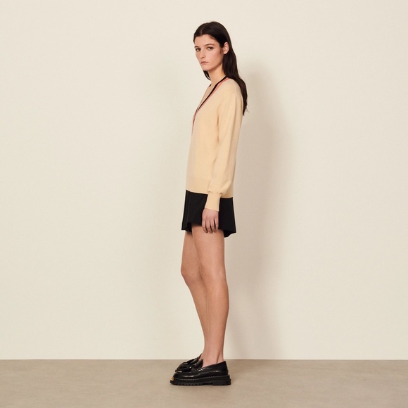 Sandro Wool and cashmere sweater T2/M - Picture 3 of 12